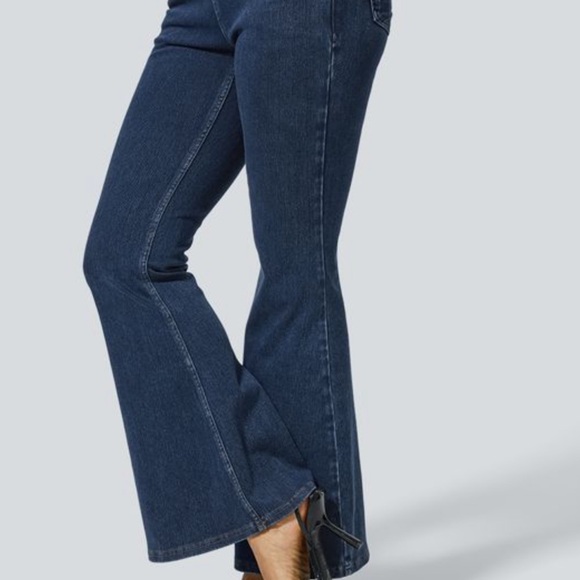 HALARA Denim - HALARA Navy Flare Jeans